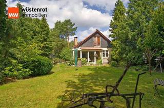 Einfamilienhaus kaufen in 15528 Spreenhagen, Spreenhagen / Braunsdorf - Idyll am Wasser: Ferienhaus zur ganzjährigen Nutzung: mit eigenem Bootssteg am 918 m² Grundstück