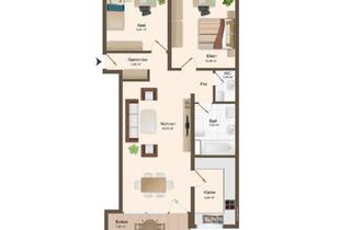 Wohnung kaufen in 82110 Germering, Germering - Schöne Bezugsfreie 3-Zimmer-Wohnung in Germering
