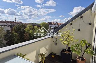 Wohnung kaufen in 90763 Fürth, Provisionsfrei - Tolle Aussicht über den Dächern der Fürther-Südstadt