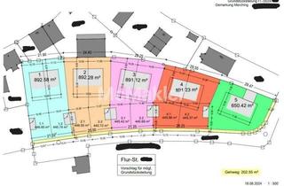 Grundstück zu kaufen in 86504 Merching, Exklusives, voll erschlossenes Premium-Bauland in ruhiger TOP Lage mit Seltenheitswert - Parzelle 3