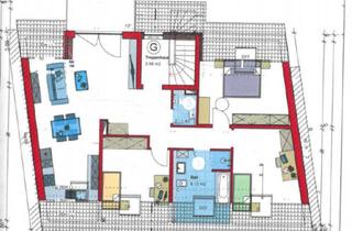 Wohnung kaufen in 68307 Mannheim, Mannheim - Eigentumsdachgeschosswohnung (NEUBAU!) 4 Zimmer in MA Sandhofen