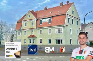 Wohnung kaufen in 86830 Schwabmünchen, Einzigartige 4,5-Zimmer-Maisonette-Wohnung mit Gartennutzung und Garage in Schwabmünchen