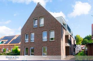 Wohnung mieten in 26683 Saterland, Saterland: Helle 3-Zimmer-Neubauwohnung im Erdgeschoss – Terrasse & moderne Haustechnik. Obj. 8941