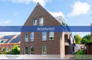 Wohnung mieten in 26683 Saterland, Saterland: Helle 2-Zimmer-Neubauwohnung im Erdgeschoss – Terrasse & moderne Haustechnik. Obj. 8942