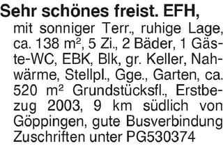Haus mieten in 73114 Schlat, Sehr schönes freist. EFH
