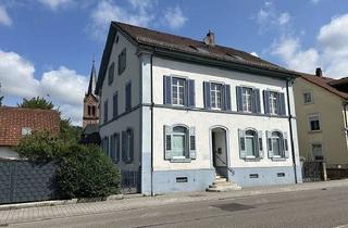 Haus kaufen in 79650 Schopfheim, Wohnhaus mit Büro/Praxis in Stadtlage -Denkmalschutzobjekt-