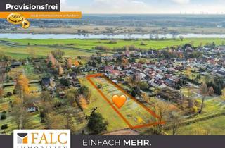 Immobilie kaufen in 39517 Bittkau, *Reserv.* Schönes Grundstück in Elbnähe, kurzfristig bebau- und teilbar!