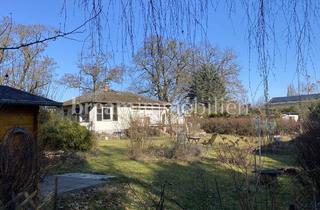 Immobilie kaufen in Am Dorfwald, 14089 Berlin, GROSSES SONNIGES GRUNDSTÜCK IM GRÜNEN - Baugrund mit Abrisshaus am Dorfwald in Berlin-Kladow