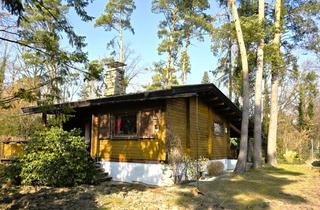 Immobilie kaufen in 14089 Berlin, 953 m² Grundstück am Grünzug mit Holzblockhaus - 5 Fußminuten zur Badestelle