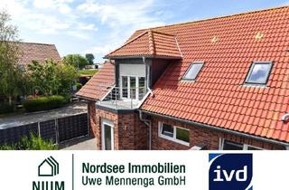 Wohnung kaufen in 26553 Dornum, LICHT. LUFT. LEBENSQUALITÄT.- DACHGESCHOSSWOHNUNG MIT STIL