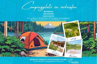 Immobilie kaufen in 09669 Frankenberg, Campingplatz zu verkaufen: naturnah-weitläufig-einzigartig++u.a. mit Badesee, 95 Stellplätze, u.v.m.