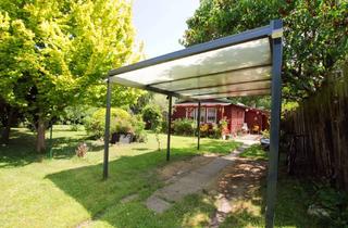 Immobilie kaufen in 13125 Berlin, Großes Baugrundstück (mit Bestands-Bungalow) in zweiter Reihe