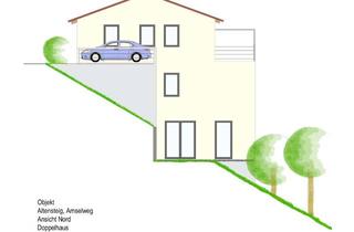 Immobilie kaufen in Amselweg, 72213 Altensteig, Klasse Hang-Baugrundstück in Aussichtslage für ein Doppelhaus / DHH