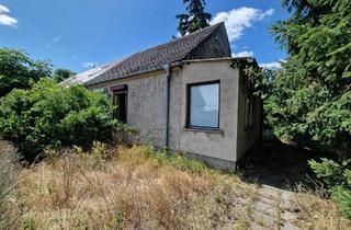 Immobilie kaufen in 16766 Kremmen, Grundstück mit Doppelhaushälfte (Abriss oder Sanierung)