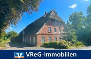 Einfamilienhaus kaufen in 21037 Hamburg, NEUAUFLAGE: Denkmalgeschütztes Bauernhaus an der Elbe in Kirchwerder, 4 ha Boden inkl. Baugrundstück