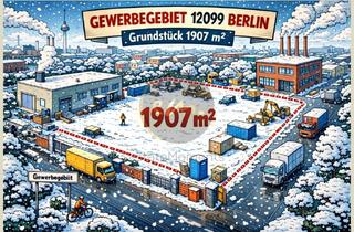 Lager kaufen in 12099 Berlin, Gewerbebauplatz in Berlin-Tempelhof: Autobahnnähe, gewerbliche Nachbarschaft und Bebauungsplan...