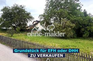 Immobilie kaufen in Grafenbuckelweg, 85120 Hepberg, PROVISIONSFREI - Unbebautes Grundstück ohne Bauzwang mit Panoramablick für EFH oder DHH