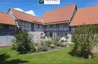 Bauernhaus kaufen in 99755 Ellrich, Einladung zur romantischen Zeitreise - liebevoll sanierter Bauern-WOHN-HOF mit charaktervollen Partyraum in Nähe Nordhausen