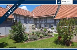 Bauernhaus kaufen in 99755 Ellrich, Einladung zur romantischen Zeitreise - liebevoll sanierter Bauern-WOHN-HOF mit charaktervollen Partyraum in Nähe & Autobahnnähe Nordhausen