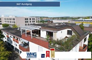 Penthouse kaufen in 71691 Freiberg, Sofort beziehbar: 4,5 Zimmer-Penthousewohnung mit großer Dachterrasse und Garage