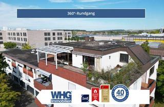 Penthouse kaufen in 71691 Freiberg, Sofort beziehbar: 4,5 Zimmer-Penthousewohnung mit großer Dachterrasse und Garage