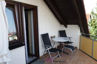 Wohnung mieten in 91555 Feuchtwangen, *** RUHIG WOHNEN! – Schöne 3-Zi.-DG-Wohnung mit zwei Balkonen in Feuchtwangen zu vermieten ***