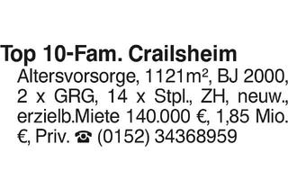 Haus kaufen in 74564 Crailsheim, Top 10-Fam. Crailsheim
