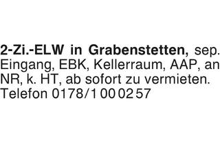 Wohnung mieten in 72582 Grabenstetten, 2-Zi.-ELW