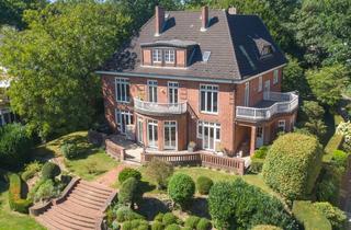 Villa kaufen in 22391 Hamburg, Wer das Besondere sucht: Historische Backsteinvilla am Alsterlauf