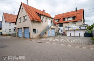 Gewerbeimmobilie kaufen in 75382 Althengstett, Kompaktes Büro mit viel Stauraum und 3 Garagen!