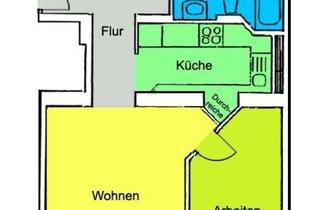 Wohnung mieten in 01097 Dresden, Genießen Sie diese sehenswerte 3-Zimmerwohnung mit buntem Neustadtflair!