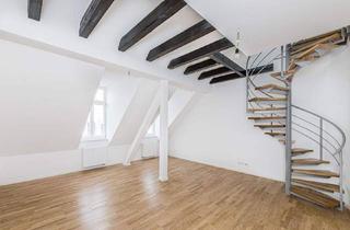 Wohnung kaufen in Christianstraße 25, 04105 Leipzig, Leipzig - Frisch renoviert - 2 Zimmer im Dachgeschoss