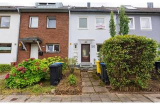Haus kaufen in 40593 Düsseldorf Benrath, Düsseldorf Benrath - Harmonisches Wohnen: Gepflegtes Reihenmittelhaus mit komfortablen Garten in ruhiger Lage