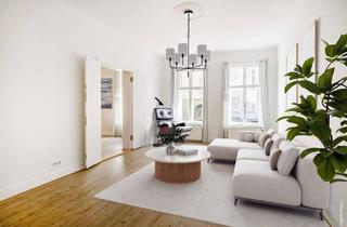 Wohnung kaufen in Chausseestraße, 10115 Berlin, Berlin - Geschmackvolle Altbauwohnung im nicht einsehbaren Hochparterre in zentraler, ruhiger Lage im beliebten Dichterviertel von Berlin-Mitte