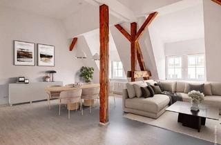 Wohnung kaufen in 10115 Berlin, Berlin - 3-Zimmer-Dachgeschosswohnung in denkmalgeschütztem Gebäude