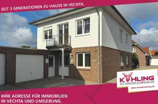 Einfamilienhaus kaufen in 49413 Dinklage, Dinklage - Bezugsfreies Zweifamilienhaus - Vielseitig nutzbar inkl. Einbauküchen!