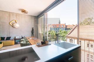 Loft kaufen in Joachimstraße, 10119 Berlin, Berlin - Stilvolles Design-Loft mit Weitblick & privatem japanischen Feng-Shui-Garten
