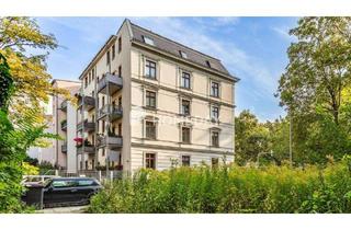 Wohnung kaufen in 04107 Leipzig, Leipzig - Charmante Altbauwohnung im Musikviertel mit Balkon und Aufzug
