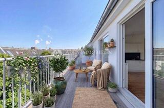 Wohnung kaufen in Grünberger Straße 65, 10245 Berlin, 2025 FERTIG! Neue 77m² Dachgeschosswohnung Friedrichshain: Südblick, XXL Terrasse, 3 Zi.!