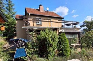 Einfamilienhaus kaufen in 07407 Rudolstadt, Objekt-Nr5.: 9425 - idyllisches Einfamilienhaus mit Kamin, Außenkamin, Pool und Garage auf großem Grundstück in Rudolstadt