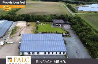 Gewerbeimmobilie kaufen in 25923 Süderlügum, Provisionsfrei! Gewerbeeinheit inklusive Stadtvilla vor den Toren Sylts