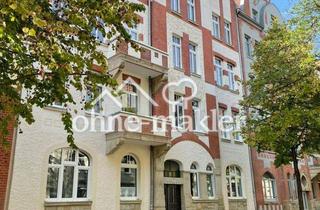 Wohnung mieten in Rathenaustraße 25, 99085 Erfurt, Neustart 2026: Stilvolle 3-Zimmer-EG mit Balkon, neuem Bad & GWC – Bezug 01.01.2026