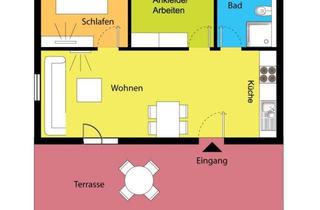 Haus mieten in 01983 Großräschen, Bungalow im Grünen! Moderne Ausstattung, große Terrasse, Traumgarten! Erstbezug!