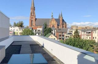 Lofts mieten in 19053 Schwerin, 5-Raum-Wohnung mit großer Dachterrasse und einzigartigem Blick auf die Paulskirche