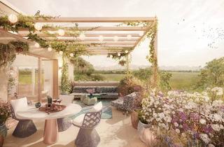 Penthouse kaufen in 85748 Garching, Penthouse mit Alpenblick: Anmutige 4-Zimmer, Süd-West-Dachterrasse mit traumhaftem Ausblick