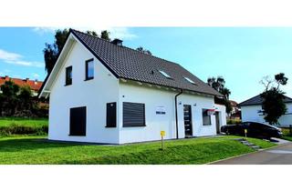 Einfamilienhaus kaufen in 36355 Grebenhain, Moderner energieeffizienter Neubau in Grebenhain, 2 Terrassen, Garage, Kfw , Innenausbau nach Wunsch