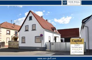 Haus kaufen in 67360 Lingenfeld, Sanierungsbedürftiges Ein- bis Zweifamilienhaus mit Nebengebäude und Scheune