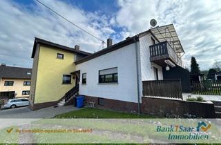 Einfamilienhaus kaufen in 66606 St. Wendel, Charmantes Wohnhaus mit Garagen und kleinem Garten in ruhiger Wohnlage von St. Wendel-Hoof!