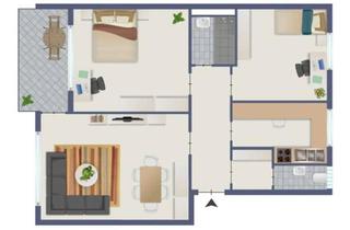 Wohnung kaufen in 70771 Leinfelden-Echterdingen, Leinfelden-Echterdingen - Zentral gelegene, charmante 3-Zimmer-Wohnung - provisionsfrei