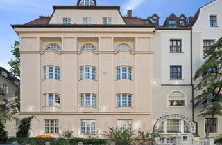 Gewerbeimmobilie kaufen in Josephsplatz, 80798 München, Gewerbeeinheit in Bestlage von München-Schwabing - Lichtdurchflutetes Souterrain-Studio